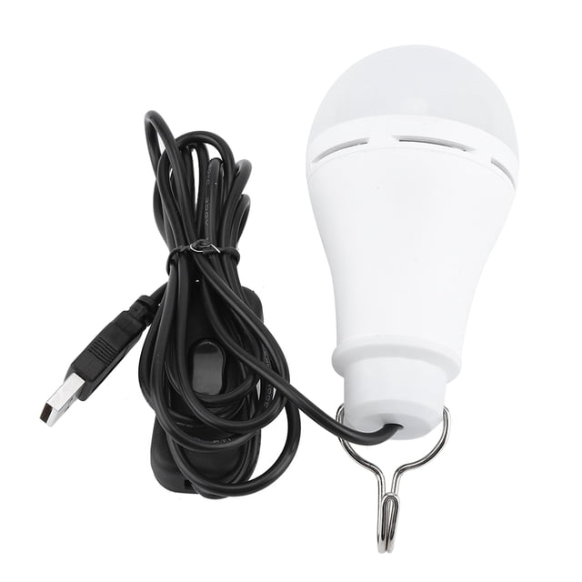 Lámpara LED bombilla LED portátil emergencia al aire libre USB 340LM para acampar en interiores ANGGREK Otros