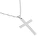 thumbnail image 5 of Collar con crucifijo Fernando Amulèto Charms Acero Inoxidable Plata, 5 of 8