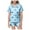 Light Blue, variant on Sopiago Girls Pajama Set Kids Silky PJS Button-Down Sleepwear Nightwear Loungewear Clothes Set Gifts Purple,6-7 Years