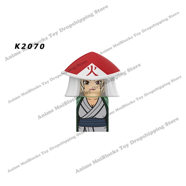 Figuras de acción de Naruto Might Guy, juguete de ladrillos para montar, figuras de anime, regalo, Sarutobi, Asuma, Sasori, KDL810, KDL811 qym unisex
