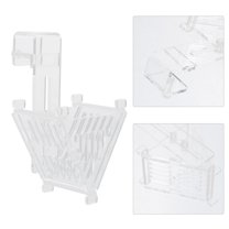 IBASETOY Bright Acrylic Fish Feeder for Aquarium Coral Pond Automatic Feeder with Easy Cleaning Design