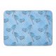 thumbnail image 1 of "Treasures Watercolor Cinderella Shoe in Blue Floor Mat, 19"" H x 27"" W, Multicolor" Caroline's Treasures BB7554RUG, 1 of 1