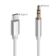 thumbnail image 4 of Flexible USB C to 3.5mm Male Audios Cable For Home Car Use 39.37inch Long, 4 of 7