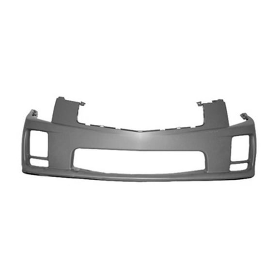 New Aftermarket  Unpainted Front Bumper Cover Replaces 12335777 fits 2004-2007 Cadillac CTS V Sedan 4-Door