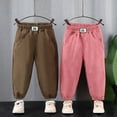thumbnail image 4 of Ketyyh-chn99 Pantalons de Jogging à Enfiler pour Tout-Petits et Garçons, Pantalons Longs Chauds à Carreaux Rouges pour Ados Garçons et Filles, Pyjamas pour Tenues d'Intérieur Assorties en Famille pour 3-4 Ans, Rose, 4 of 4