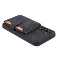 thumbnail image 5 of SaniMore Wallet Case for Samsung Galaxy S24, Flip Cash Pocket Card Slots Kickstand PU Leather Skin Wear-resistant Retro Shockproof Anti-drop Cover for Samsung Galaxy S24, Black, 5 of 6