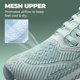 thumbnail image 5 of Zapatillas Slip-On para Mujer ALLSWIFIT Talla 6.5 Verde Claro, 5 of 8