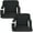 20.5'' Black, variant on Favory Folding Stadium Seat Chair with Back Support and Cushion for Bleachers 2 Pack, Reclining Bleacher Seat with Back, Armrests and Cup Holders