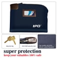 thumbnail image 3 of Bolsa de lona impermeable con cierre, 2 llaves, 28 x 22 cm, IPO, 3 of 6