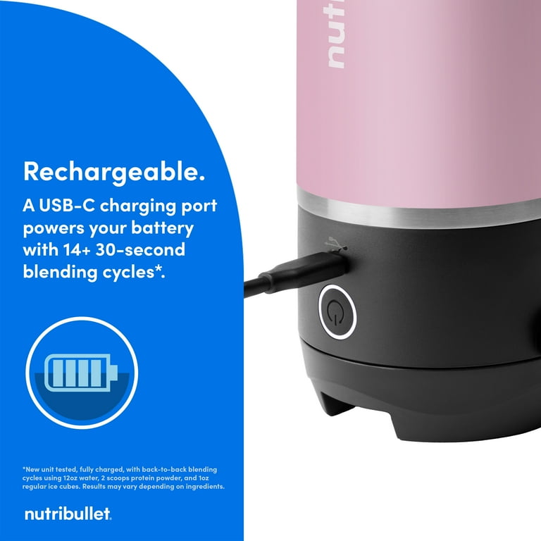 nutribullet Flip Insulated Portable Blender NBPB10350AK, Lavender