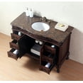 thumbnail image 5 of Stufurhome 48 Inches Saturn Single Sink Vanity with Baltic Brown Granite Top, 5 of 7