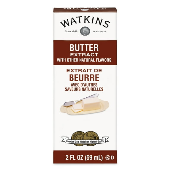 Watkins Butter Extract with Other Natural Flavors, 2 fl oz (Liquid)