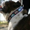 thumbnail image 3 of Country Brook Petz® Tie Dye Flowers Signature Martingale Dog Collar - Each collar you buy, a collar is donated to a shelter, Large, 3 of 7