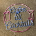 thumbnail image 4 of Glowneon Coffee Till Cocktails Neon Sign, Bar Pub Club Wall Decor, 4 of 4