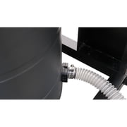 D|Flux: I 110V 1.5 HP 20 Gallon Hign-Efficiency 2-Stage Cyclone Separator Dust Collector with 1 Micron Filter Canister