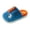 Blue, variant on XIMIN Kids Baby Boys Girls Cute Dinosaur Cozy Plush Slippers Non Slip Cotton Knit Indoors House Bedroom Shoes Fall Winter Warm Furry Shoes