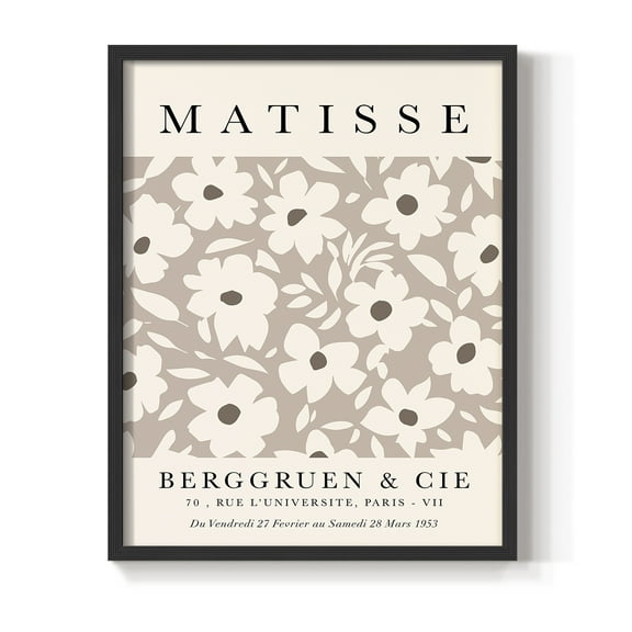 Matisse CCIX in Solid Wood 8 x 10 Framed Print
