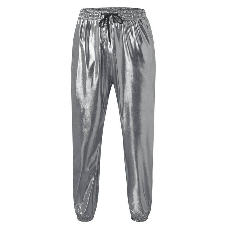 kpoplk Open Bottom Sweatpants For Men, hop Sweat Pants Autumn Spring Men 3D  Print Sweatpants Homme Fitness Workout Full Length Pants(Red,S)