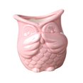 thumbnail image 4 of Maceta para plantas de interior, forma de búho, lindo estilo japonés, contenedor para decoración de interiores, oficina, hogar, balcón , Sin olor Rosa, 4 of 8