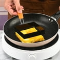 thumbnail image 4 of Stainless Steel Square Egg Rings For Griddle Non Stick Cooking Utensils With Silicone Handles Oil Brush & Egg Separator For Frying Eggs Omelets Pancakes Breakfast, 4 of 7