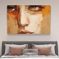 thumbnail image 4 of Abstract Decorative Painting Of Human Face Framed Gallery Poster Decorative Painting Canvas Wall Art Living Room Posters Bedroom Painting,Frame-style,16x24inch(40x60cm), 4 of 8