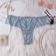 thumbnail image 1 of Tanga sexy de encaje cruzado de talla grande para mujer, pantalones deportivos sin costuras de alta elasticidad, huecos y transpirables, para chica gordita, 1 of 6