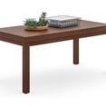 thumbnail image 3 of Bowery Hill Contemporary Brown Wood Coffee Table, 3 of 6