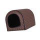 thumbnail image 5 of Casa cálida para perros y gatos, suministros elásticos resistentes a la abrasión para mascotas, perrera térmica para mascotas pequeñas y medianas de 3 Marrón, 5 of 8
