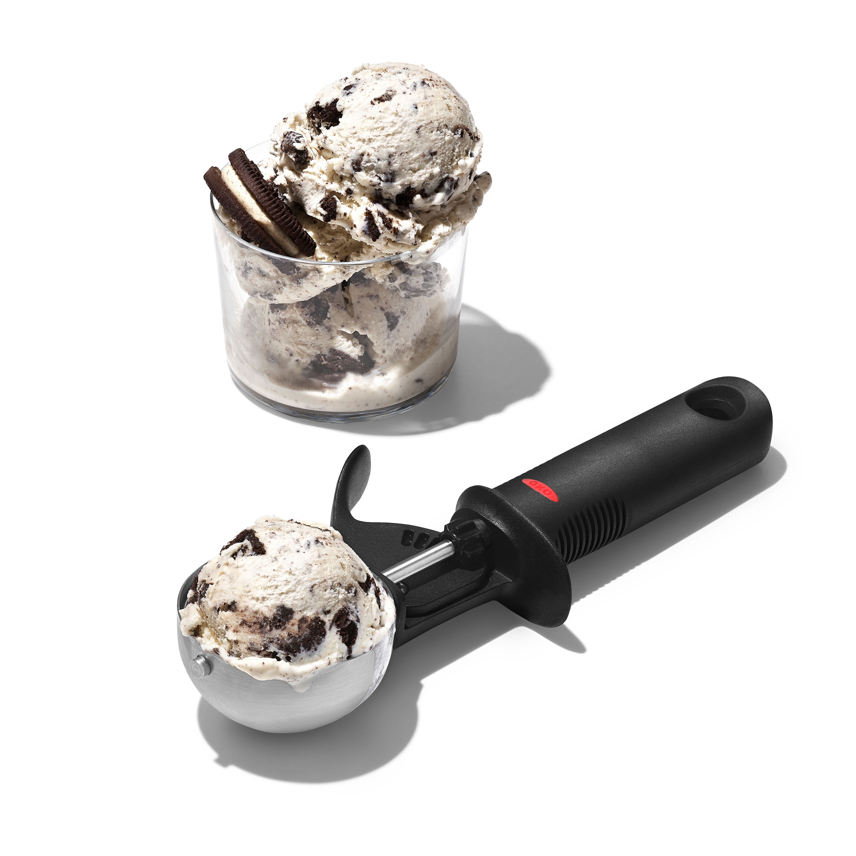 OXO Soft Works Ice Cream Scoop - Black, 1 ct - Harris Teeter