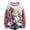 Pink-605, variant on Riecok Christmas Pullover Sweatshirt for Women Long Sleeves Round Neck Winter Christmas Funny Graphic Outfit Holiday Sweatshirts Comfy Loose Blouse Tops Green M