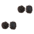 thumbnail image 4 of Minnieouse Afro Puff Ponytail Hair Bun Impresionante Updo con cordón High Puff Ponytail Hair Q9 2 P9 2 2piezas, 4 of 6