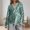 Green, variant on Kimono Jacket for Women Long Sleeve Sparkling Sequins V Neck Loose Casual Jackets Clubwear Outerwear