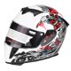 thumbnail image 1 of Accessary Casco de seguridad integral para motocicleta con lentes dobles Patrón de payaso blanco M ANGGREK  Otros, 1 of 8