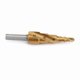 thumbnail image 2 of 1pc High-Speed Steel Step Drill Bit 4mm-12mm Triangular Shank Spiral Flute Drilling Tool, 2 of 4