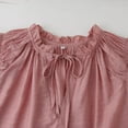 thumbnail image 6 of Hienoo Tween Girls Tee Shirt Ruffle Solid Short Sleeved T Shirt Casual Sports T-Shirt, 6 of 6