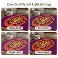 thumbnail image 7 of ODIKA 8'x10' Washable Area Rug Non-Shedding, Easy Care, Personalized Music Record Graphic Retro Cassette Movie Theater for King Size Bedroom Under Bed, Master Suite, 7 of 7