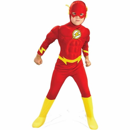 Mummy Kids Costume - Flash Deluxe Muscle Child Halloween Costume