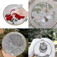 thumbnail image 2 of Aguja mágica, kit de bordado con hilos de 50 colores, 2 lienzos de bordado, juego de agujas y otras herramientas, kit de aguja mágica, 2 of 5