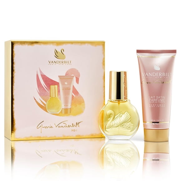 Set de regalo Perfume VANDERBILT Gloria No. 1 para mujer, 30 ml EDT, 2 piezas