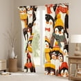 thumbnail image 3 of Manfei Cartoon Animal Lover Black Out Curtains, Winter Antarctic Penguin Curtains Pack of 2 (42x63 Each), Kawaii Wildlife Bedroom Curtains, Curtains Blackout Room Decor, 3 of 6
