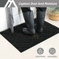 thumbnail image 6 of FloorHug Indoor Doormat 24"x36", Soft and Absorbent Door Mat Non-Slip, Dirt Trapper Mat Door Mats Low Profile Floor Mat Machine Washable for Entrance, Inside, Kitchen, Front Back Door, Black, 6 of 8