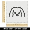 thumbnail image 2 of Peeking Doggy Dog Puppy DIY Cookie Wall Craft Stencil - 11.5 Inch, 2 of 5