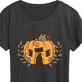 thumbnail image 3 of Instant Message - Thanksgiving - Pumpkin Cottage - Women's Short Sleeve Graphic T-Shirt, 3 of 6