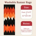 thumbnail image 6 of Hallway Runner Rug 2'x6' Washable Area Rugs Non Slip Laundry Rug Runner Floor Carpet Runners for Hallways Entryway Laundry Room Kitchen, 6 of 11