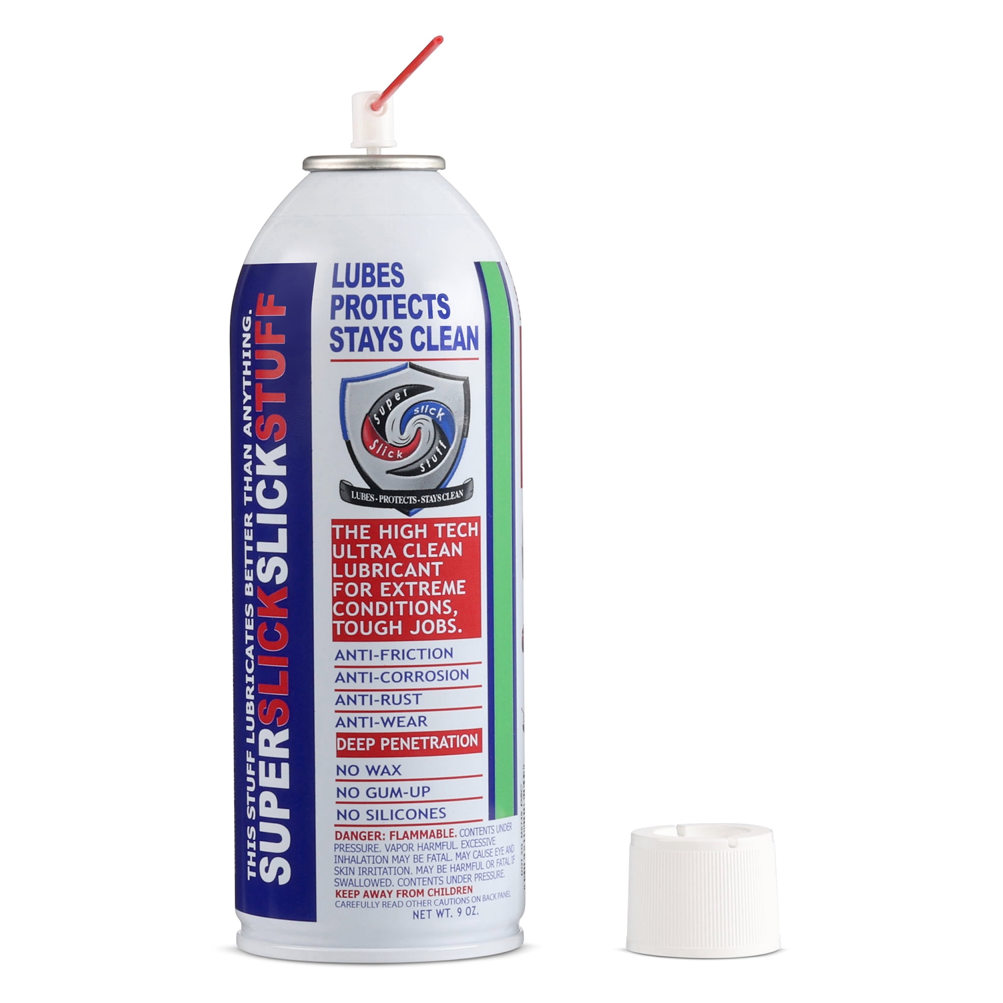 (12 pack) Protexall, Super Slick Slick Stuff CA Aerosol Multi-Purpose Lubricant Spray, 9 oz.