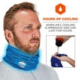 thumbnail image 4 of Ergodyne Chill-Its Reusable Cloth Cooling Multi-Band Large/Extra-Large Blue (42149), 4 of 8