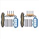 thumbnail image 1 of 2 Juego para 990 1190, Repuestos para Robot Aspirador, Consumibles de Repuesto, Filtro HEPA, Cepillo Lateral Central, 1 of 9