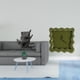 thumbnail image 2 of Figura decorativa de mesa, sujetalibros, estantes, estatua, reloj de pared, resina, silencioso (sin ), adorno decorativo ideal para sala de esta, 2 of 8