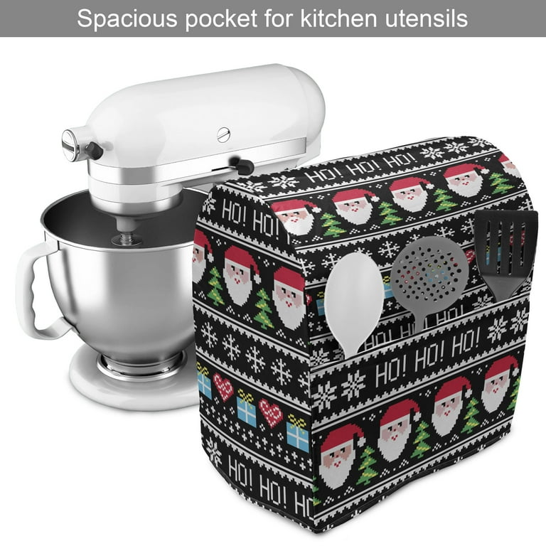 Stand Mixer Cover For Kitchenaid, Christmas Mixer Dust-proof Cover