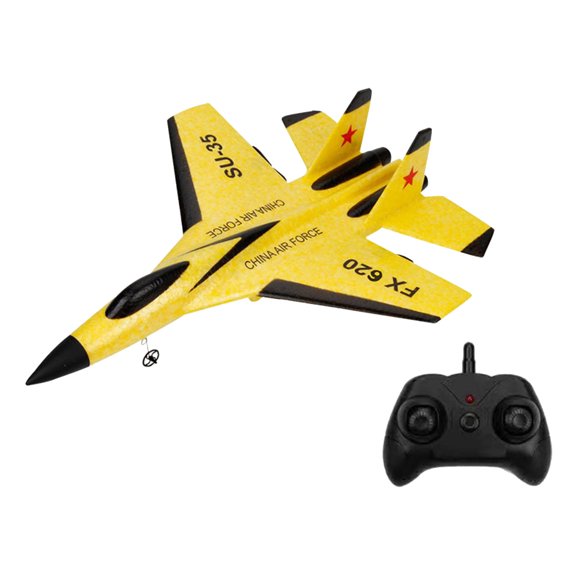SU-35 FX620 Control Remoto Planeador RC Avión Durable Ni?os Y Principiantes Sunnimix  RC Helicóptero Planeador